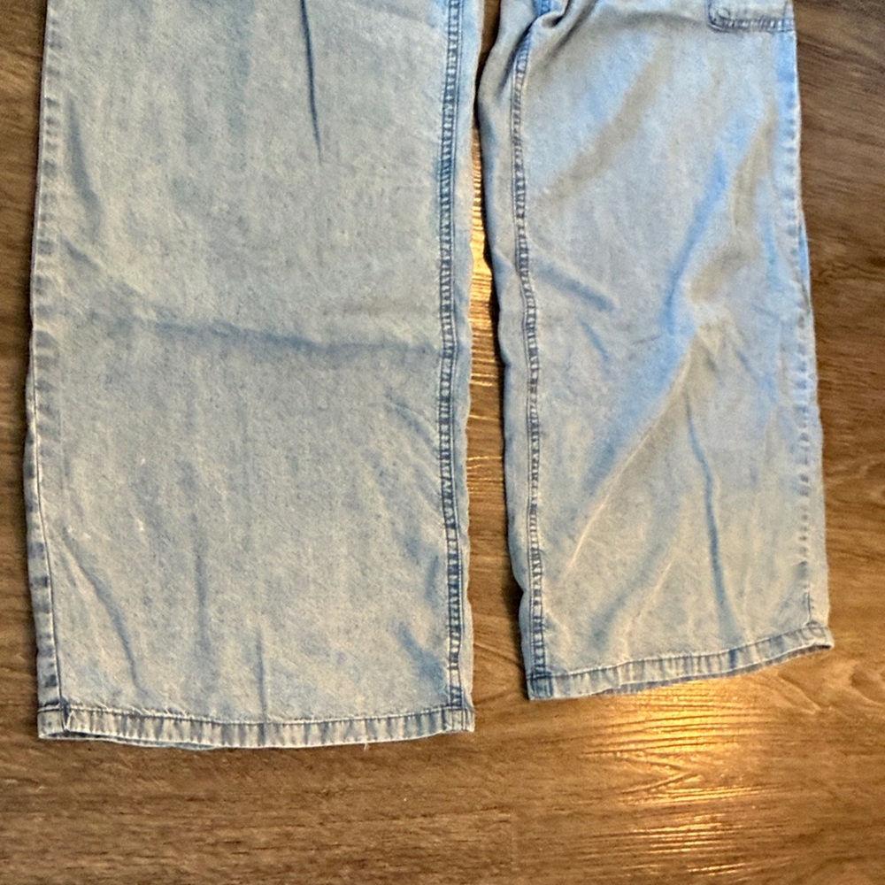 For The Republic Light Blue Drawstring Pants - Picture 4 of 7